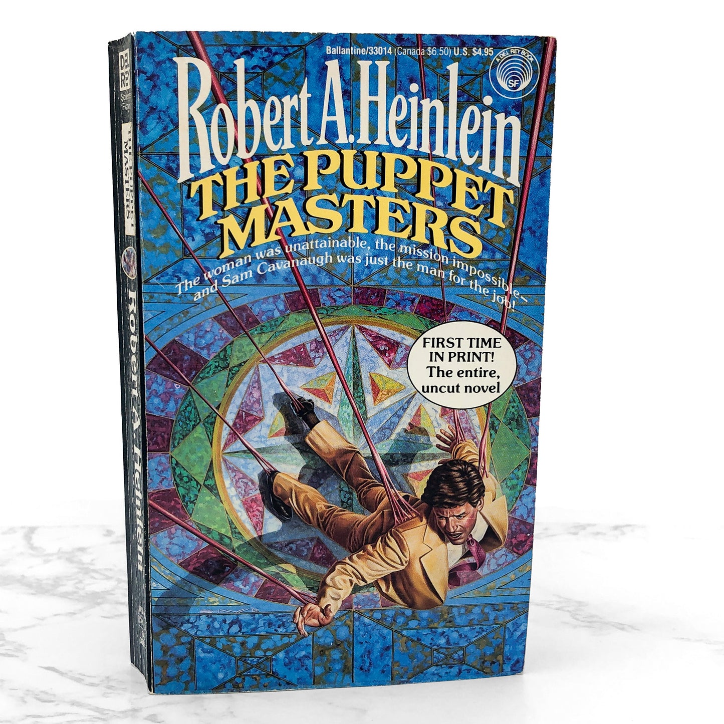 The Puppet Masters by Robert A. Heinlein [FIRST REVISED + UNCUT PRINTING] 1990 • Del-Rey