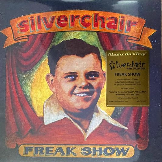 Silverchair • Freakshow [VINYL LP] 2022 • Music on Vinyl • Limited 1/5000 • Yellow & Blue Marble