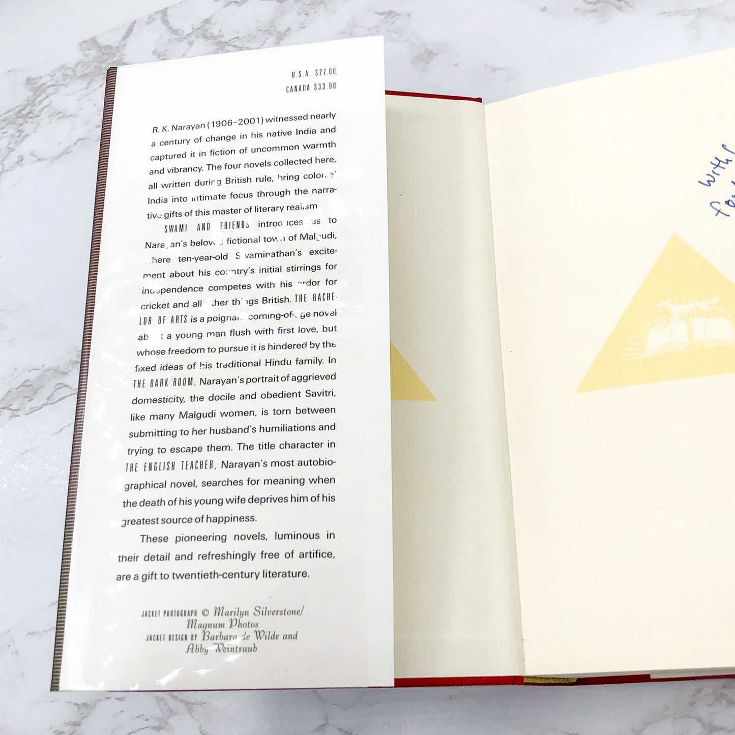 Swami & Friends, The Bachelor of Arts, The Dark Room & The English Teacher by R.K. Narayan [HARDCOVER COLLECTOR'S EDITION] 2006 • Everyman's Library