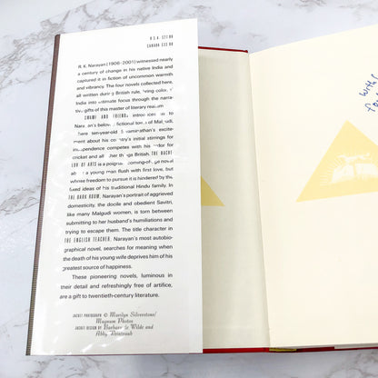 Swami & Friends, The Bachelor of Arts, The Dark Room & The English Teacher by R.K. Narayan [HARDCOVER COLLECTOR'S EDITION] 2006 • Everyman's Library