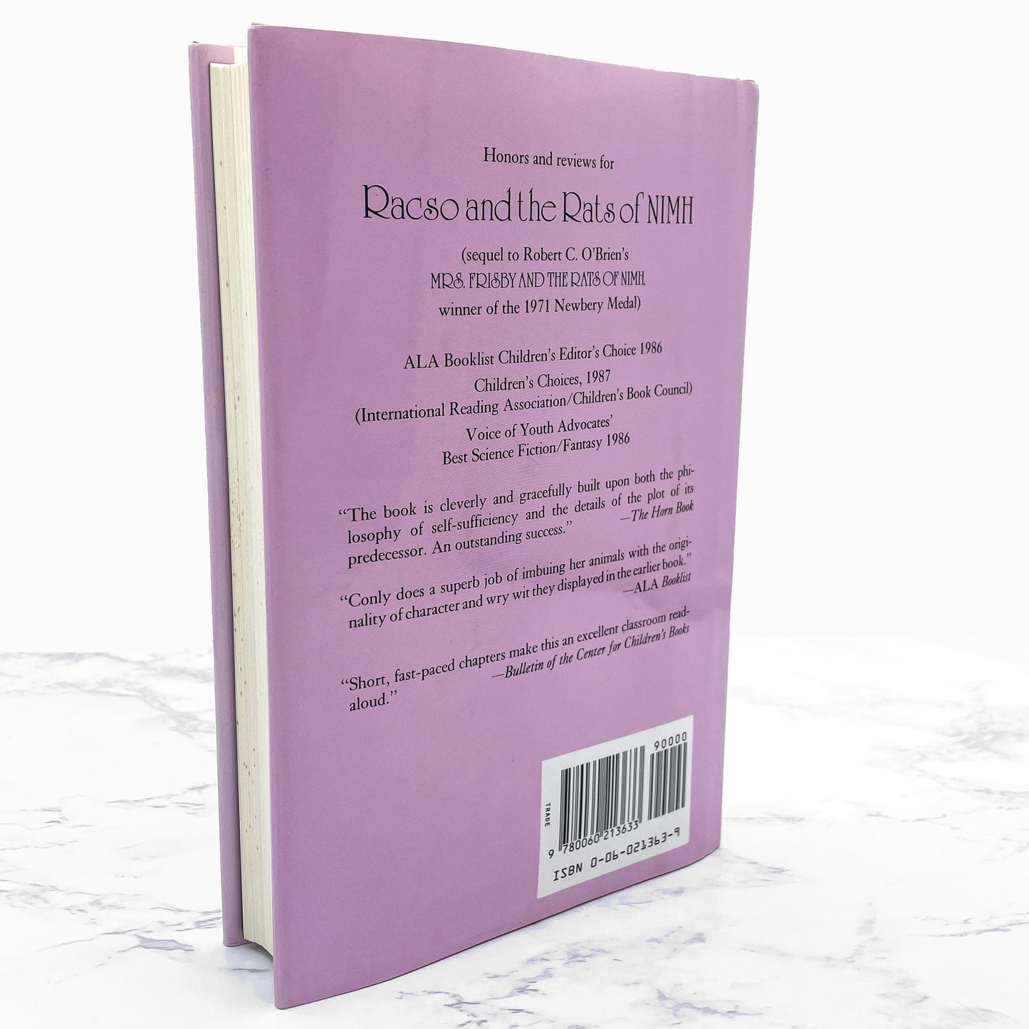 R-T, Margaret and the Rats of NIMH by Jane Leslie Conly [FIRST EDITION] 1990 • Harper Collins