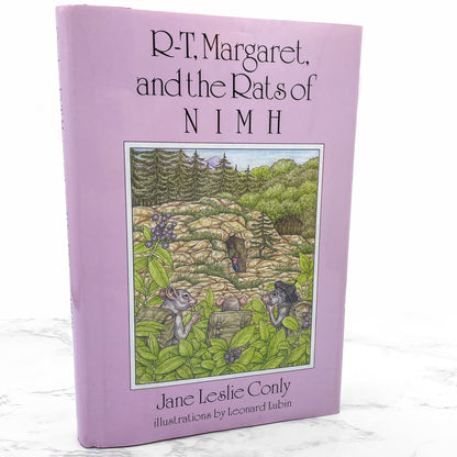 R-T, Margaret and the Rats of NIMH by Jane Leslie Conly [FIRST EDITION] 1990 • Harper Collins