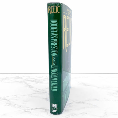 Relic by Douglas Preston & Lincoln Child [1995 HARDCOVER] BCE • Forge