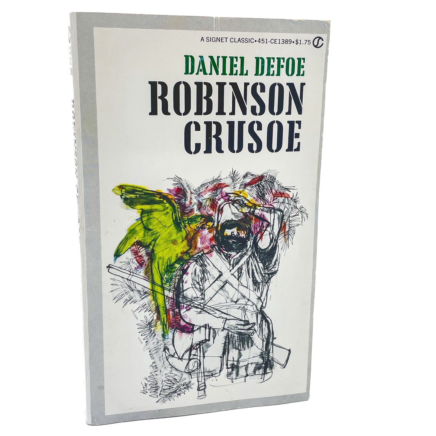 Robinson Crusoe by Daniel Defoe [1980 PAPERBACK] • Signet Classics