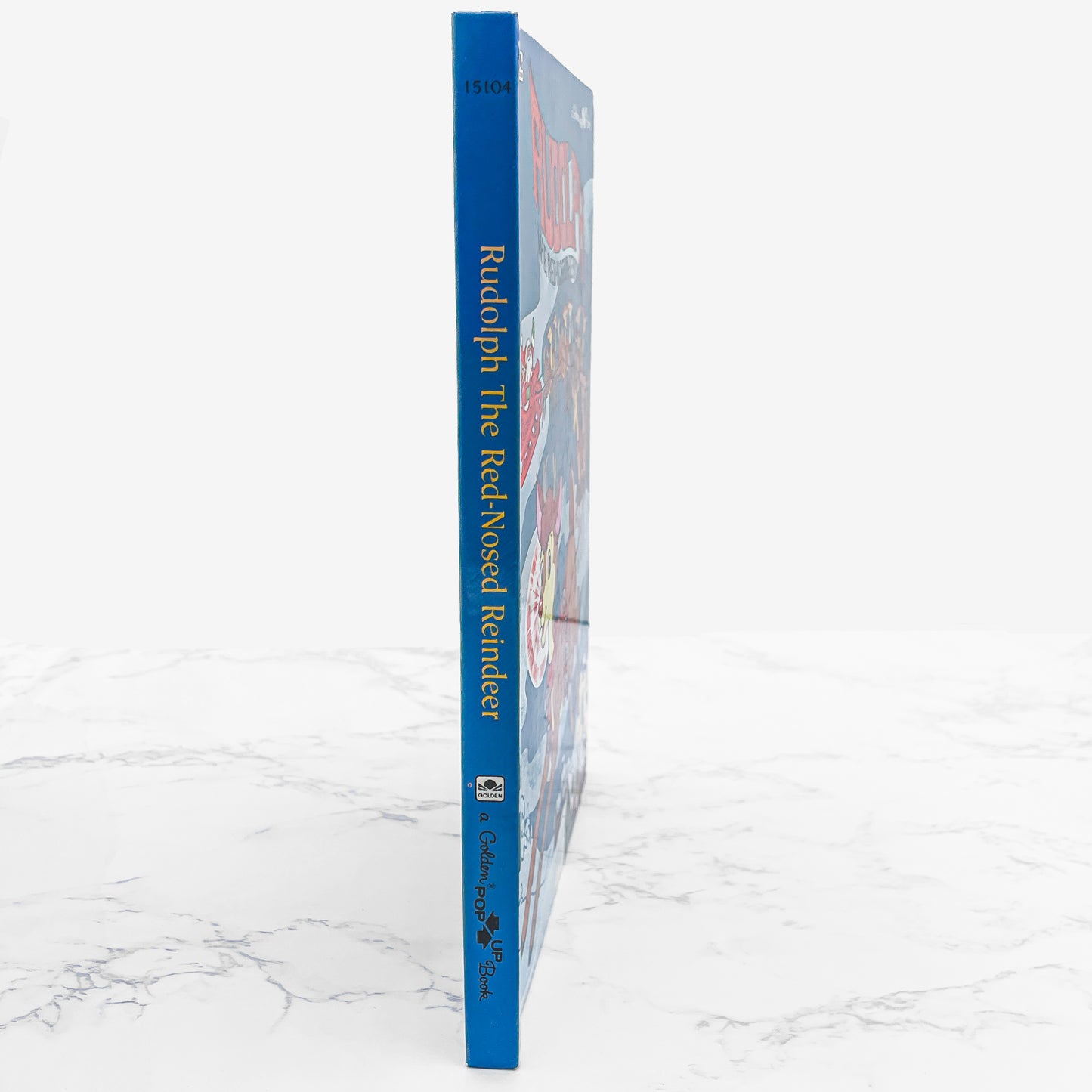 Rudolph the Red-Nosed Reindeer: A Golden POP-UP BOOK by Robert L. May & Darrell Baker [FIRST EDITION] 1983 • Golden