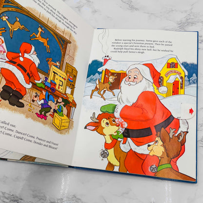 Rudolph the Red-Nosed Reindeer: A Golden POP-UP BOOK by Robert L. May & Darrell Baker [FIRST EDITION] 1983 • Golden