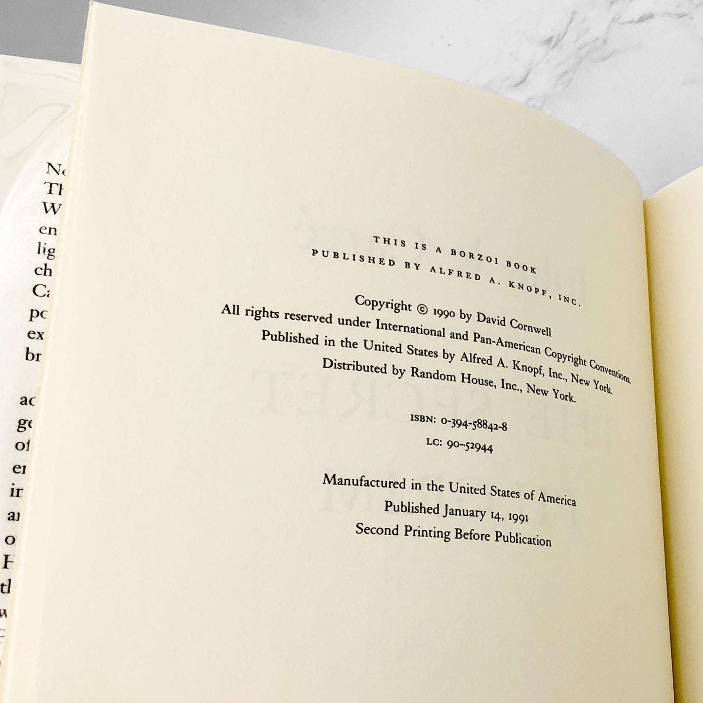 The Secret Pilgrim by John Le Carré [FIRST EDITION] 1990 • Knopf