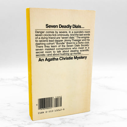 The Seven Dials Mystery by Agatha Christie [1980 PAPERBACK] • Bantam