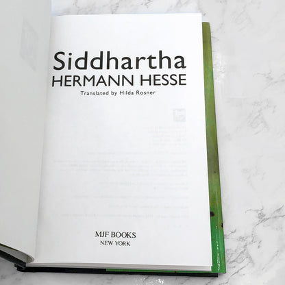 Siddhartha by Hermann Hesse [HARDCOVER RE-ISSUE] 1991 • MJF Books