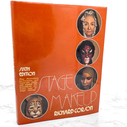 Stage Makeup by Richard Corson [SIXTH EDITION HARDCOVER] 1981 • Prentice-Hall