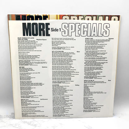 The Specials - More Specials [VINYL LP] 1980 • Chrysalis • 2-Tone