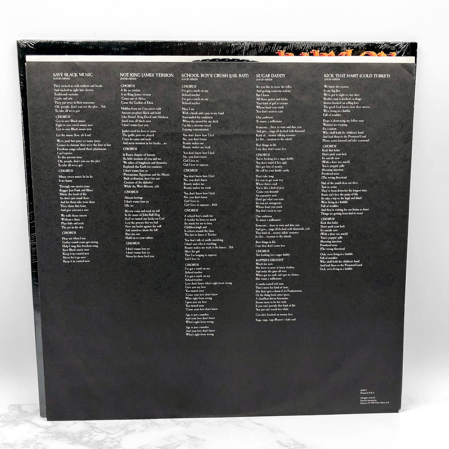 Steel Pulse - Babylon The Bandit [VINYL LP] 1985 • Elektra