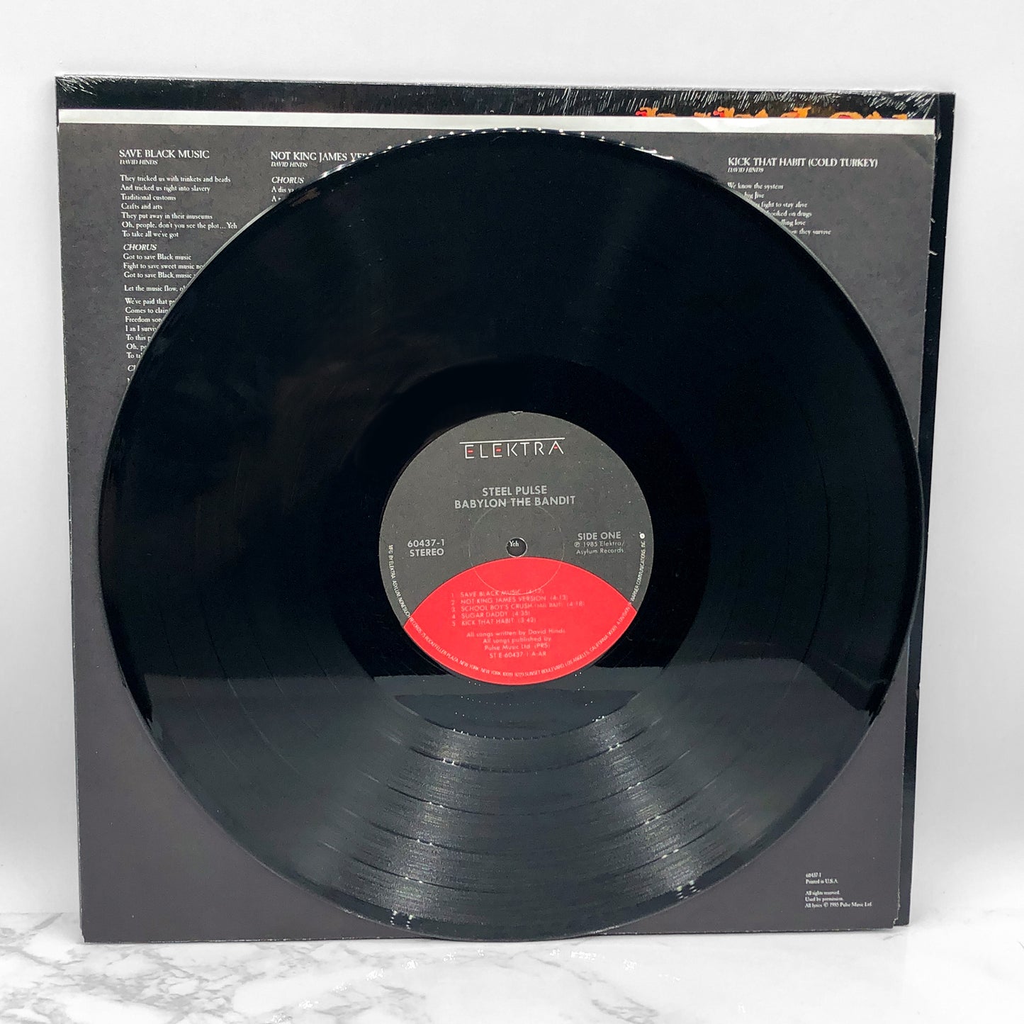 Steel Pulse - Babylon The Bandit [VINYL LP] 1985 • Elektra