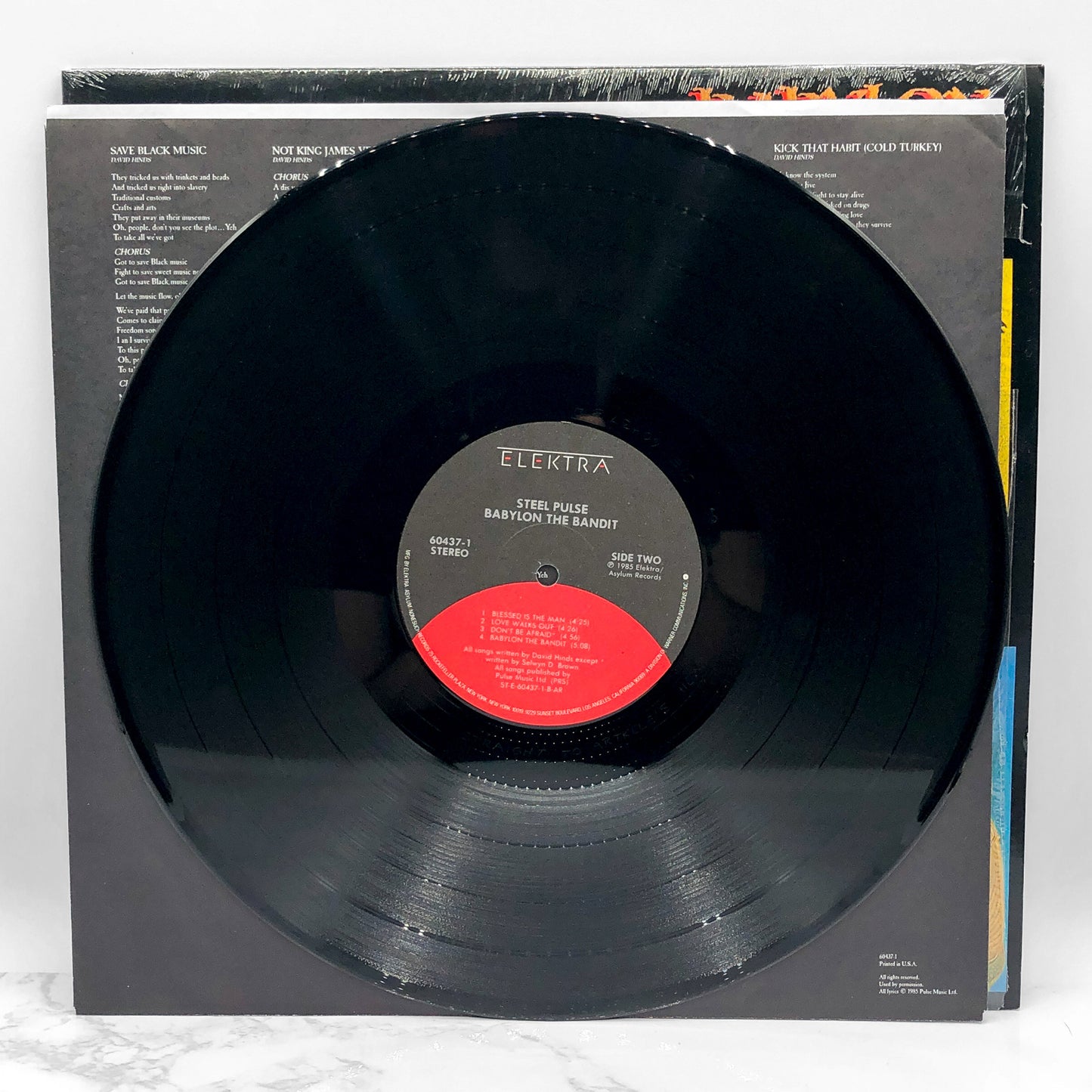 Steel Pulse - Babylon The Bandit [VINYL LP] 1985 • Elektra