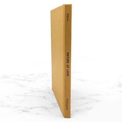 Kahlil Gibran: The Nature of Love a study by Andrew Dib Sherfan [FIRST EDITION] 1971 • The Philosophical Library