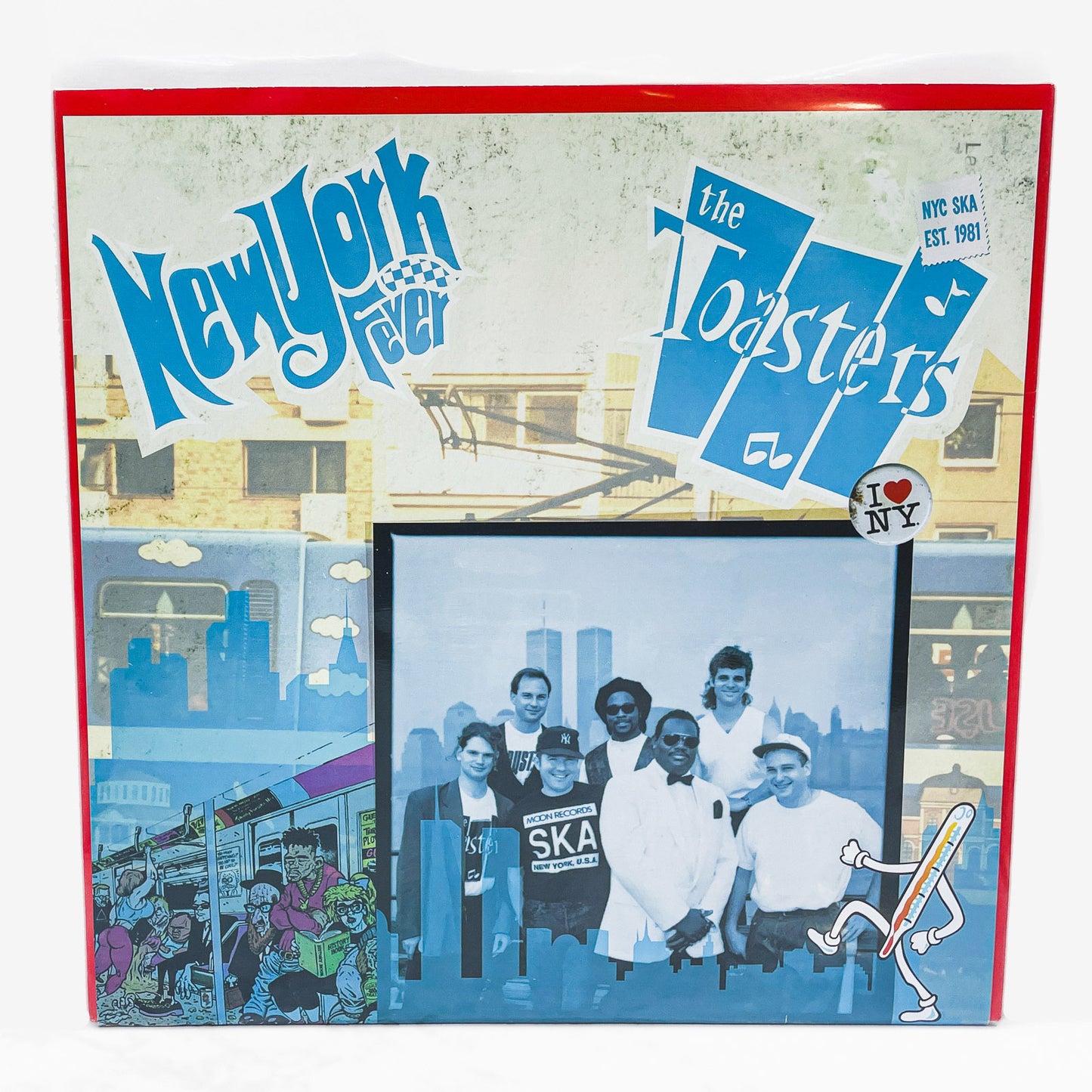 The Toasters - New York Fever [VINYL LP] 2013 Reissue • Jump Up! • Rare Yellow Marble