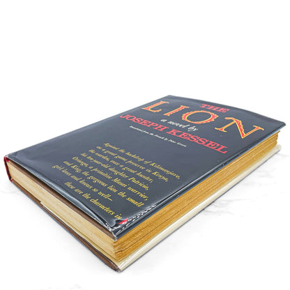 The Lion by Joseph Kessel [U.S. FIRST EDITION • FIRST PRINTING] 1959 • Knopf