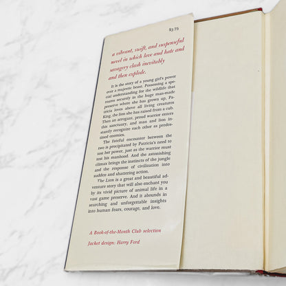 The Lion by Joseph Kessel [U.S. FIRST EDITION • FIRST PRINTING] 1959 • Knopf