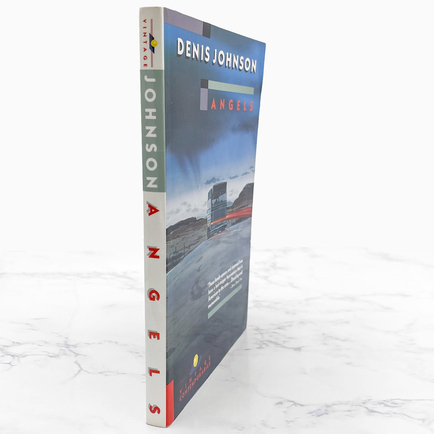 Angels by Denis Johnson [TRADE PAPERBACK] 1989 • Vintage Contemporaries • 1st Print!