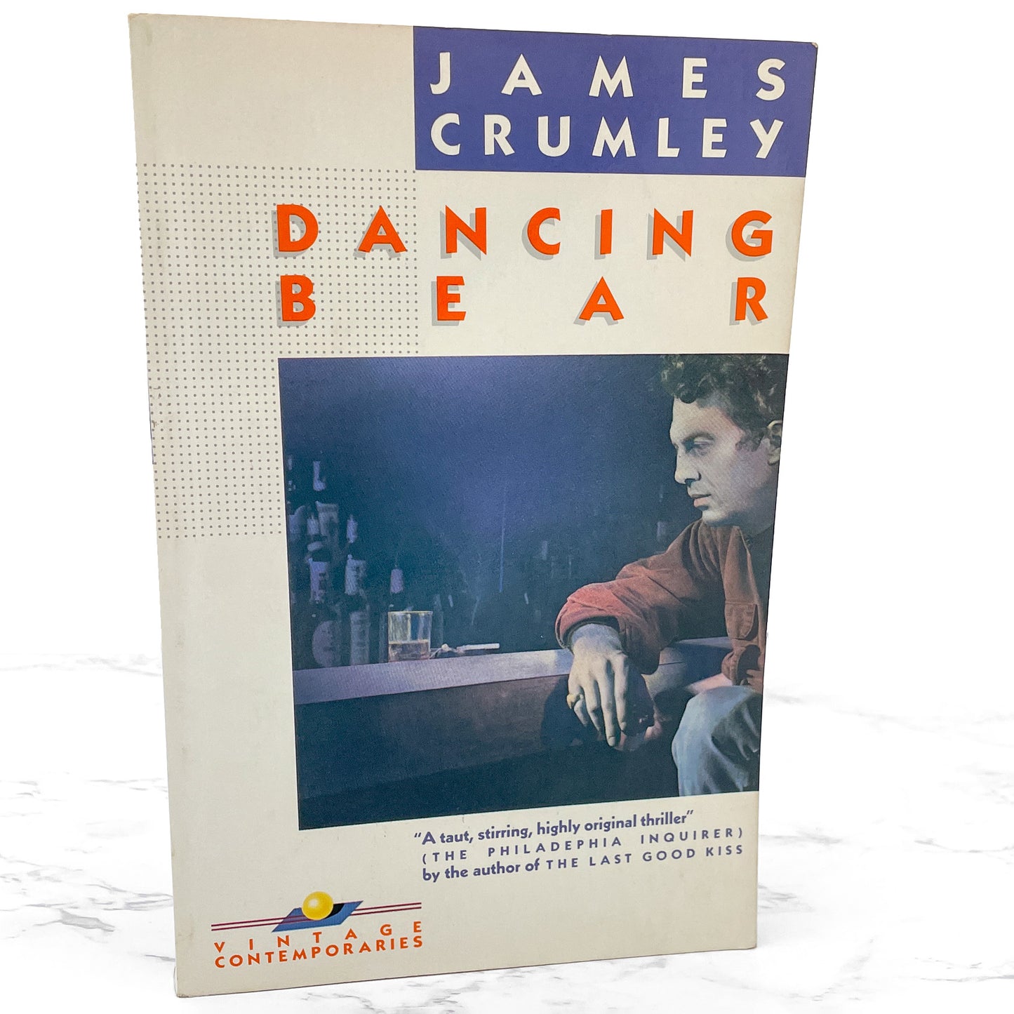 Dancing Bear by James Crumley [FIRST PAPERBACK PRINTING] 1984 • Vintage Contemporaries