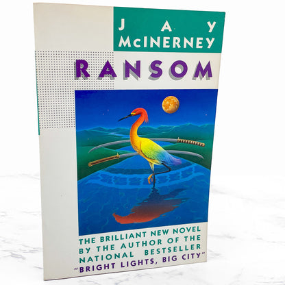 Ransom by Jay McInerey [FIRST EDITION • FIRST PRINTING] 1985 • Vintage Contemporaries
