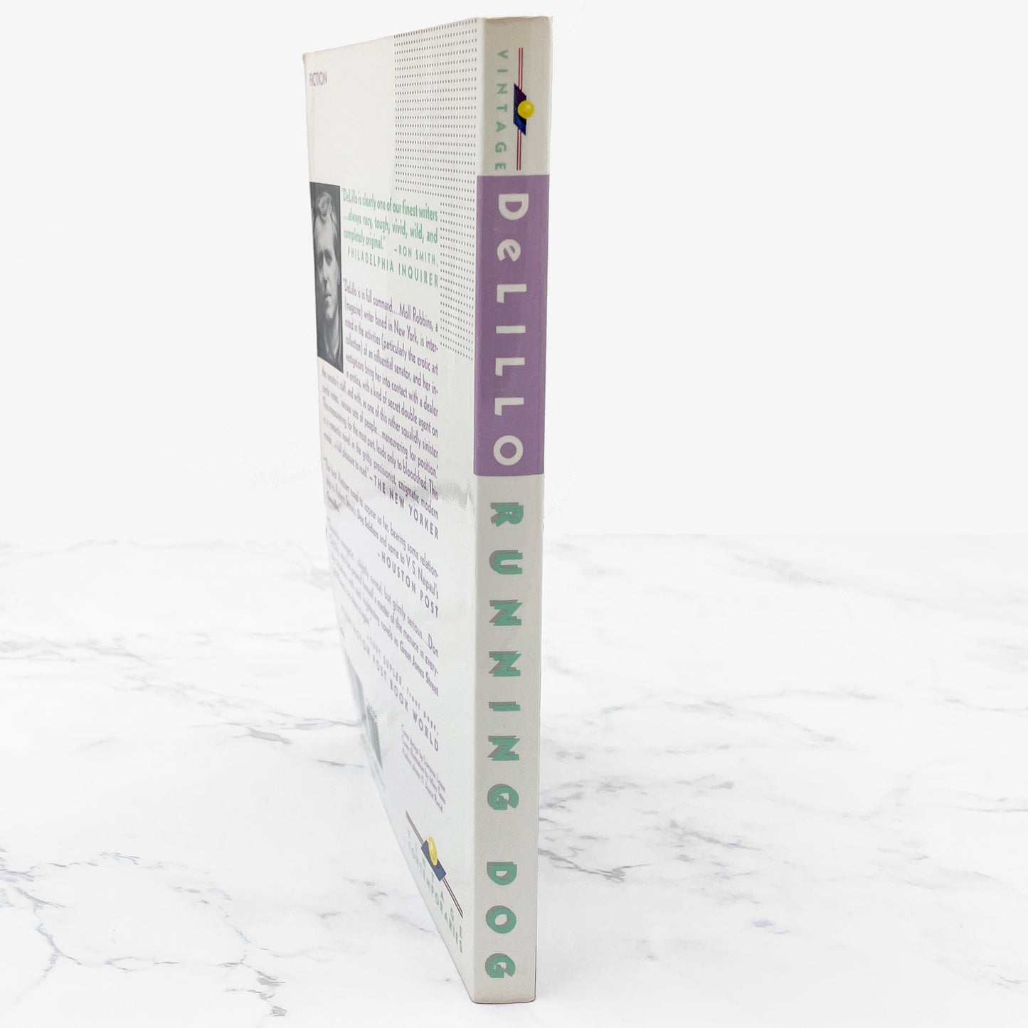 Running Dog by Don DeLillo [TRADE PAPERBACK] 1989 • Vintage Contemporaries • 1st Print!