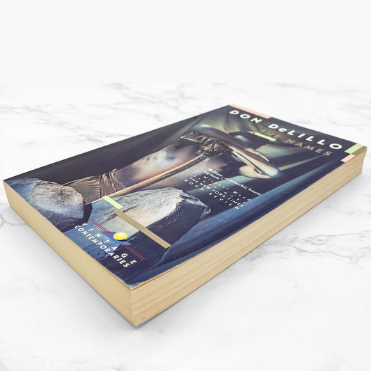 The Names by Don DeLillo [TRADE PAPERBACK] 1989 • Vintage Contemporaries • 1st Print!