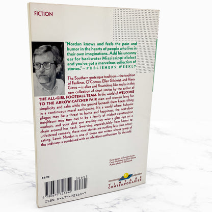 Welcome to the Arrow-Catcher Fair by Lewis Nordan [TRADE PAPERBACK] 1989 • Vintage Contemporaries