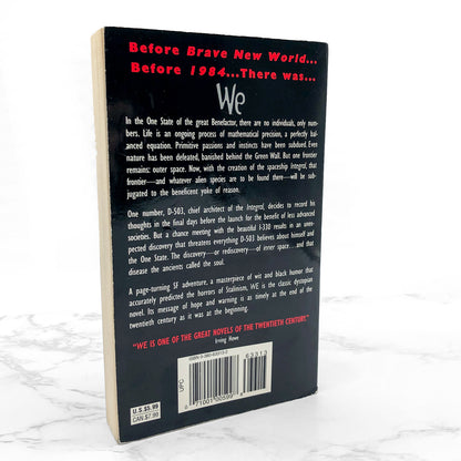 We by Yevgeny Zamyatin [1999 PAPERBACK] • Avon Eos