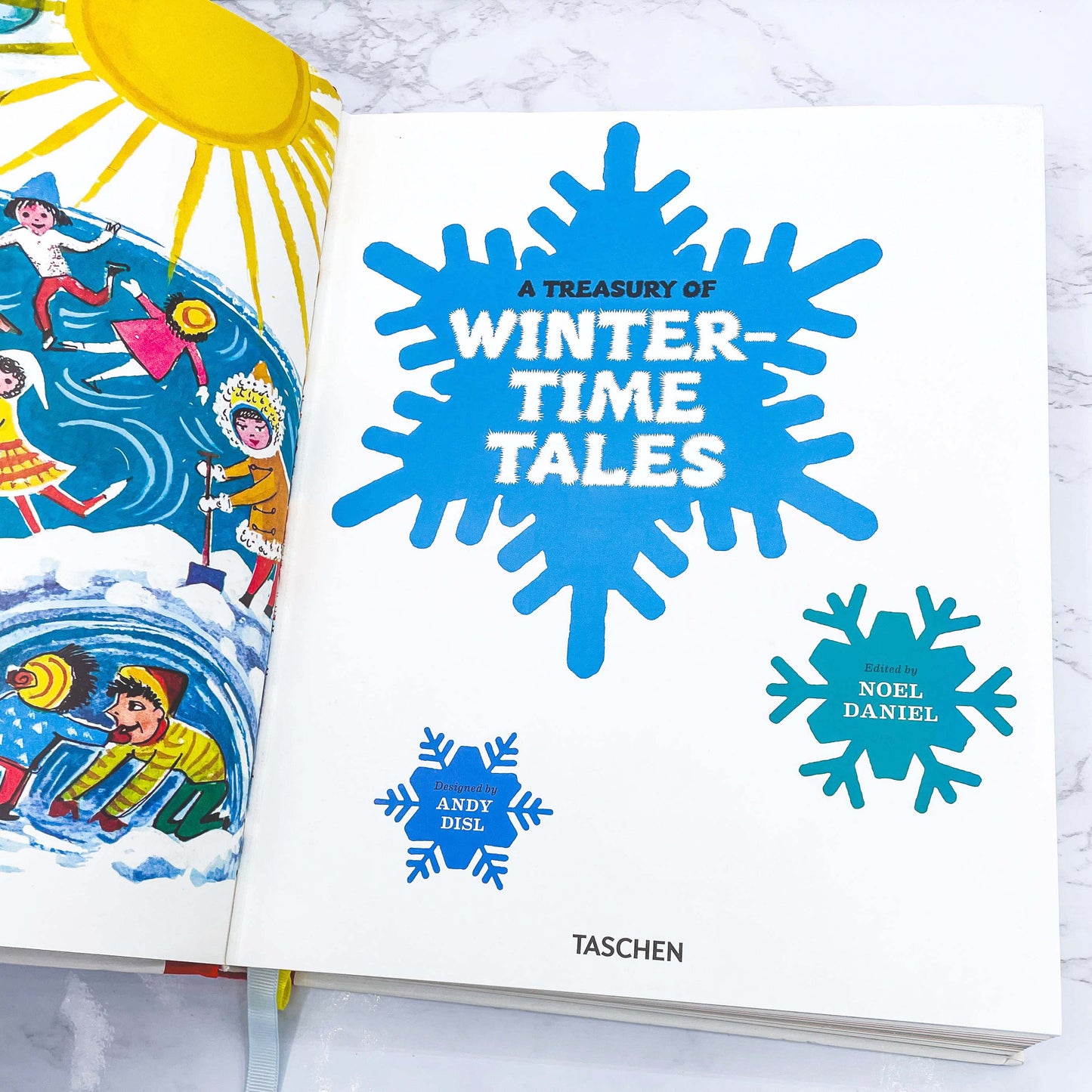 A Treasury of Wintertime Tales edited by Noel Daniel [FIRST EDITION ANTHOLOGY] 2014 • Taschen *Condition