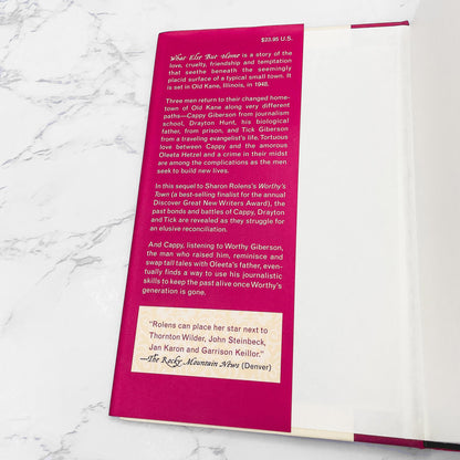 What Else But Home by Sharon Rolens SIGNED! [FIRST EDITION] 2003 • Bridge Works