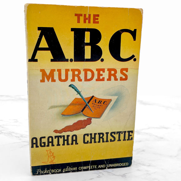 The ABC Murders by Agatha Christie [FIRST PAPERBACK EDITION] 1941 • Pocket Books • Poirot #13