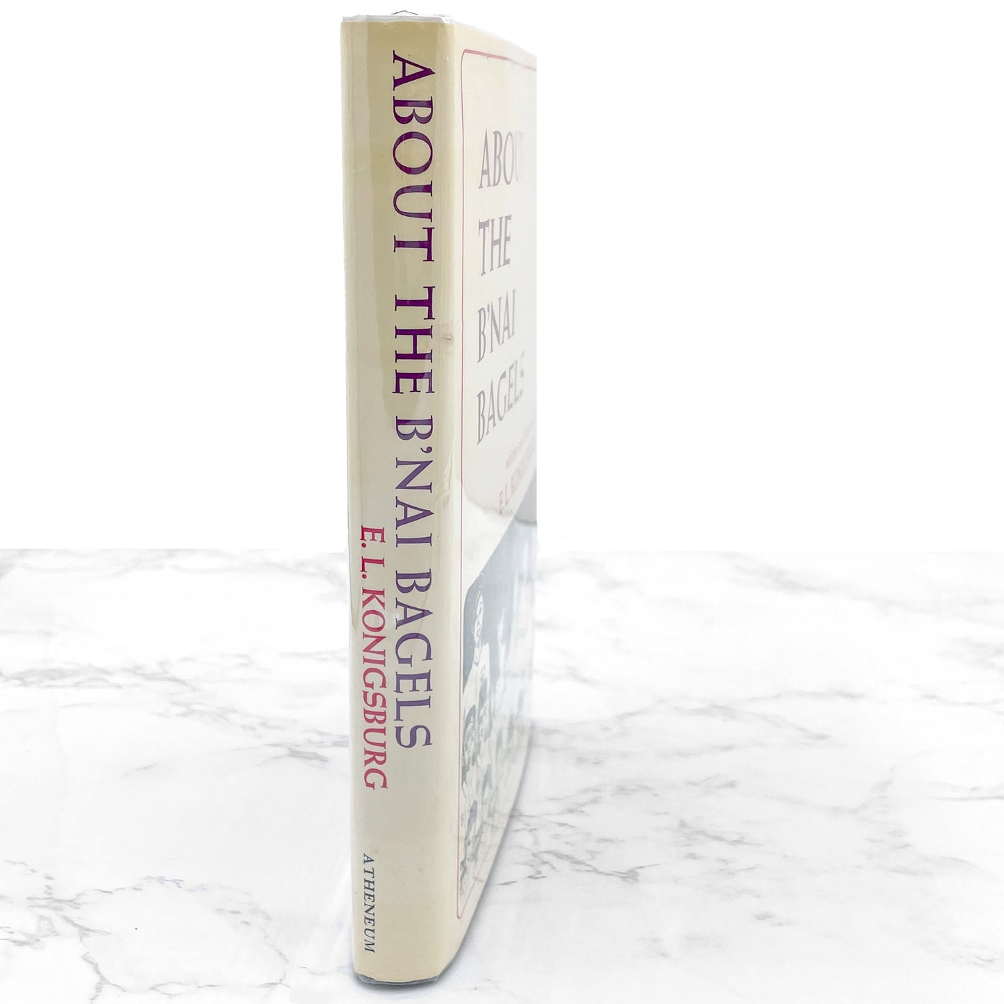 About the B'nai Bagels by E.L. Konigsburg [FIRST EDITION] 1969 • Atheneum