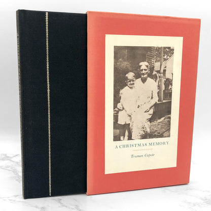 A Christmas Memory by Truman Capote [ANTIQUE HARDCOVER + SLIPCASE] • 1966 • Random House