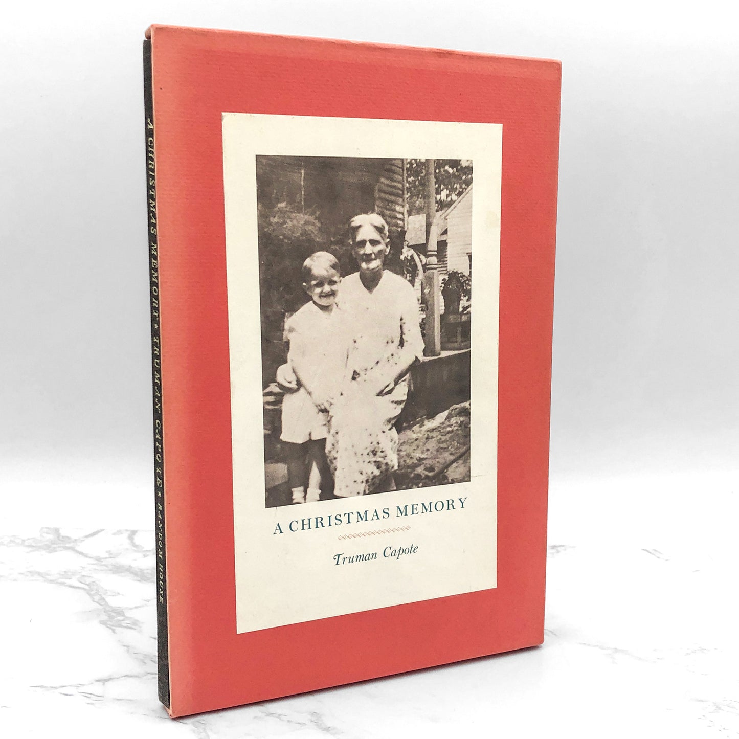 A Christmas Memory by Truman Capote [ANTIQUE HARDCOVER + SLIPCASE] • 1966 • Random House