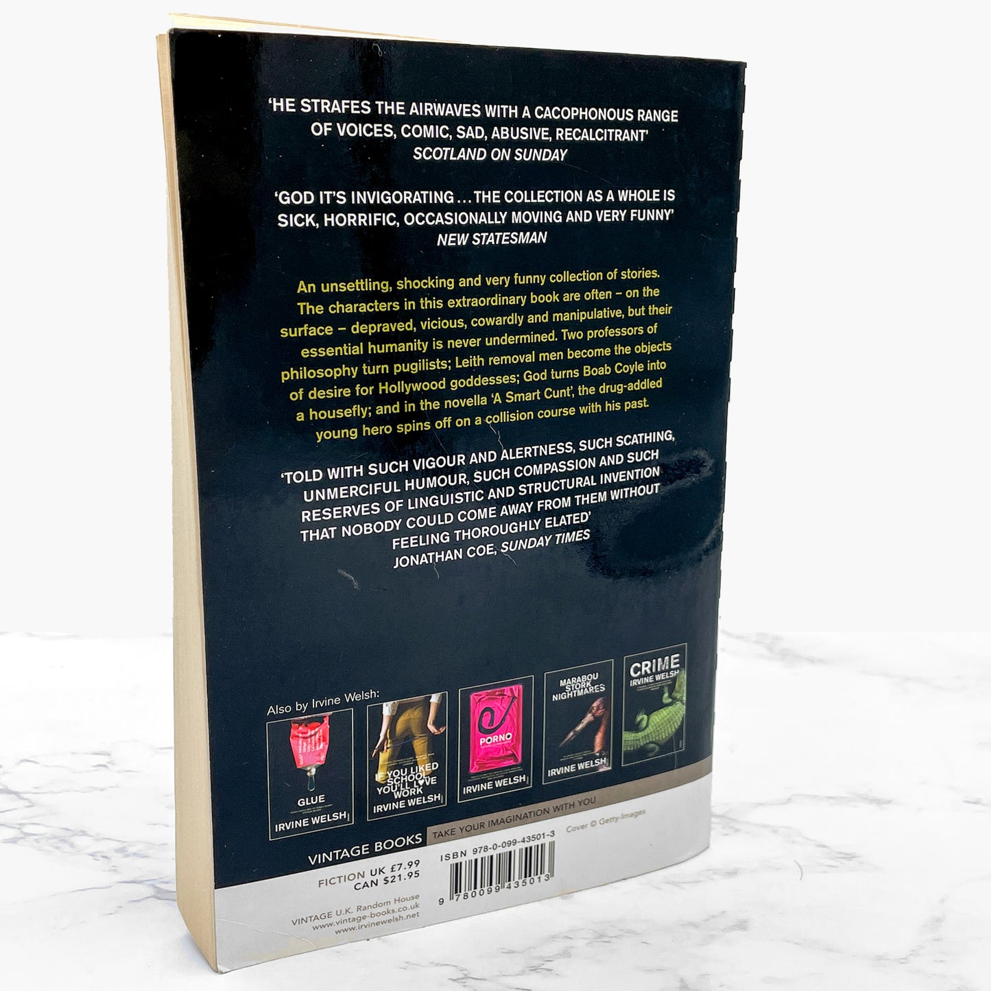 The Acid House by Irvine Welsh [U.K TRADE PAPERBACK RE-ISSUE] 2009 • Vintage Books