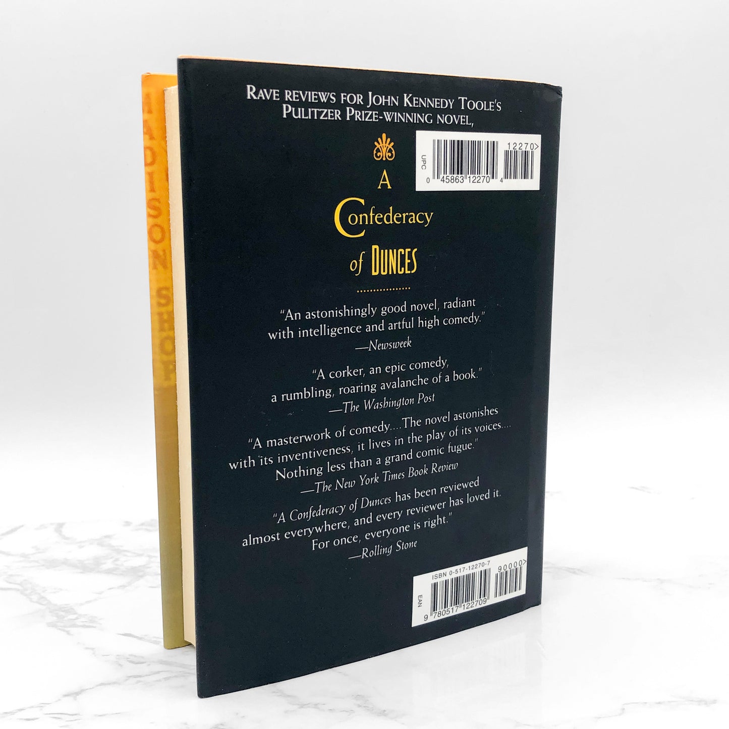 A Confederacy of Dunces by John Kennedy Toole [1994 HARDCOVER RE-ISSUE] • Wings