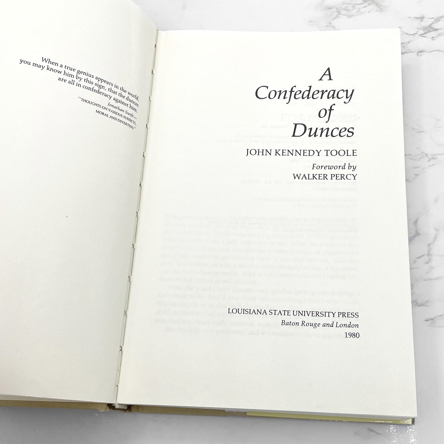A Confederacy of Dunces by John Kennedy Toole [FIRST EDITION] 1980 • Louisiana State University • 13th Printing / 1994