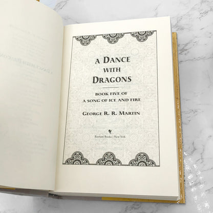 A Dance With Dragons by George R.R. Martin [FIRST EDITION • FIRST PRINTING] 2011 • Bantam