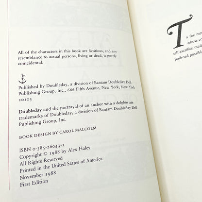 A Different Kind of Christmas by Alex Haley [FIRST EDITION • FIRST PRINTING] 1988 • Doubleday