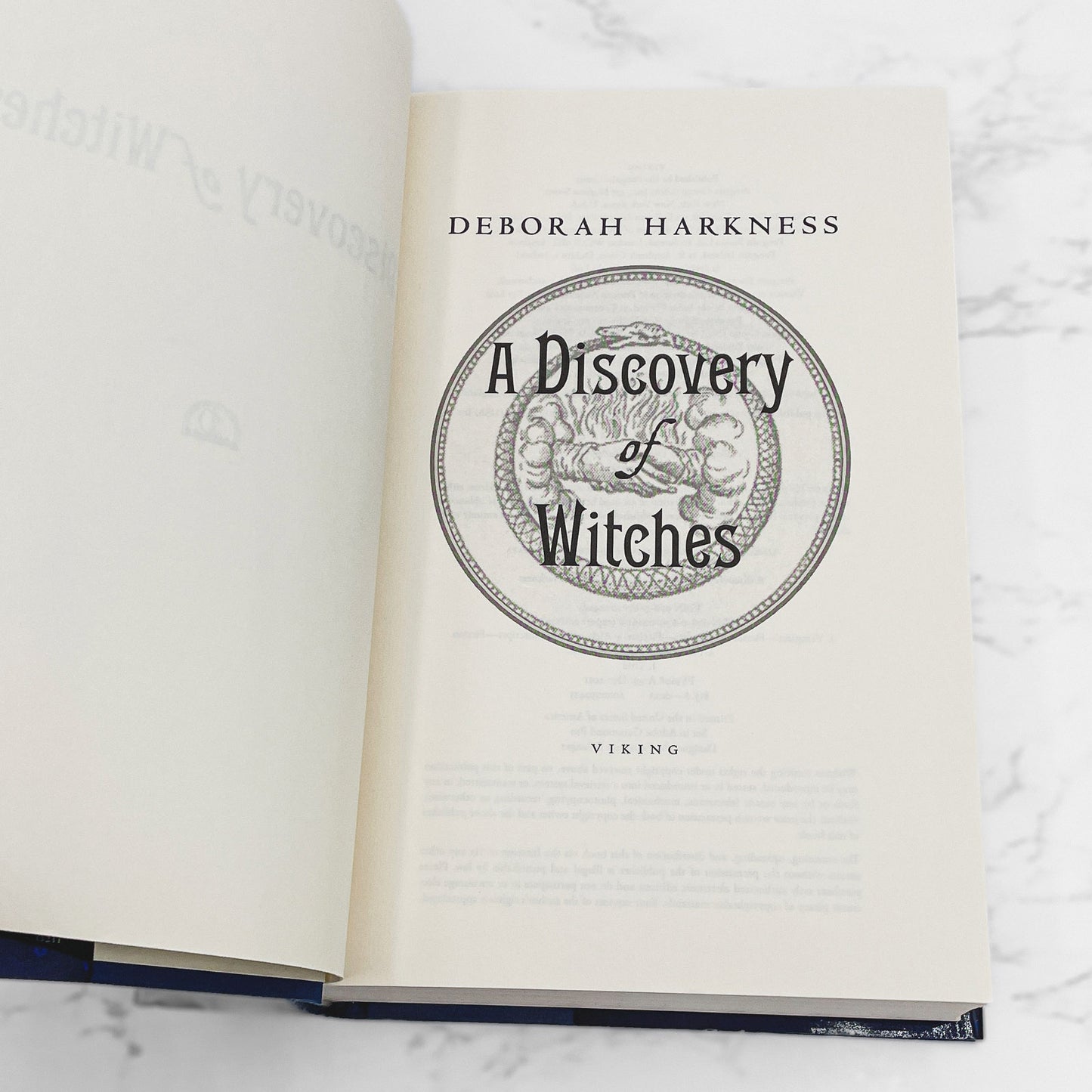 A Discovery of Witches by Deborah Harkness [U.S. FIRST EDITION] 2011 • Viking