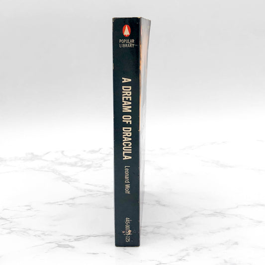 A Dream of Dracula: In Search of the Living Dead by Leonard Wolf [FIRST PAPERBACK PRINTING] 1972