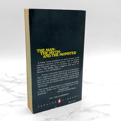 A Dream of Dracula: In Search of the Living Dead by Leonard Wolf [FIRST PAPERBACK PRINTING] 1972