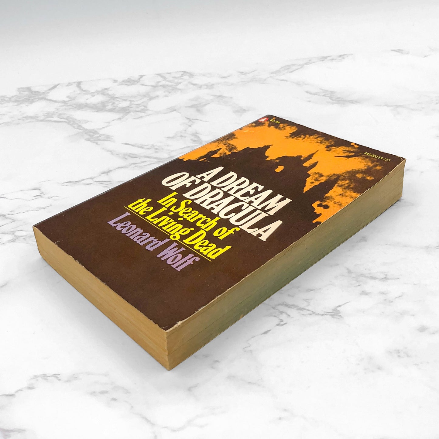 A Dream of Dracula: In Search of the Living Dead by Leonard Wolf [FIRST PAPERBACK PRINTING] 1972