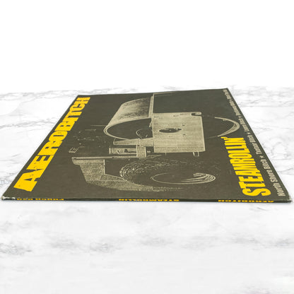 Aerobitch – Steamrollin' [VINYL LP] 2000 • First Pressing w/ Sticker! • Punch Records