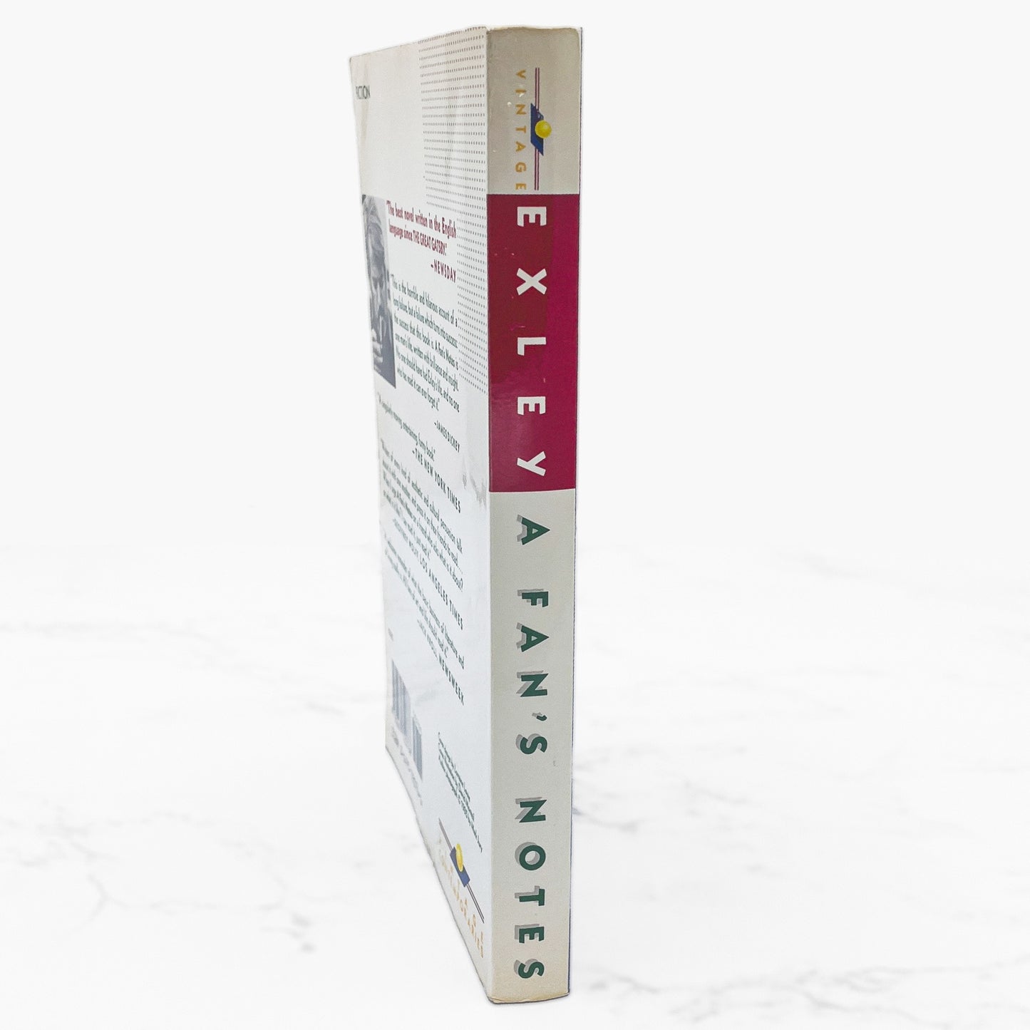 A Fan's Notes by Frederick Exley [TRADE PAPERBACK] 1988 • Vintage Contemporaries