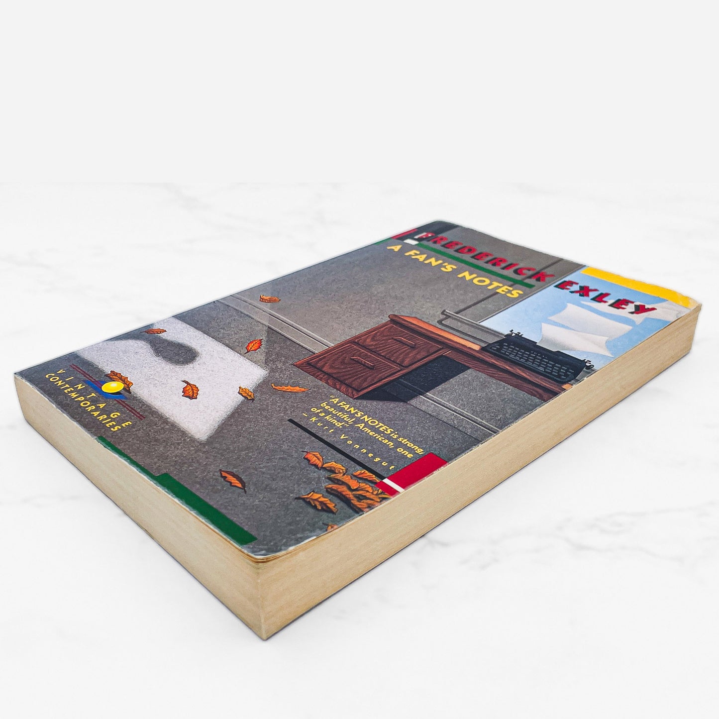 A Fan's Notes by Frederick Exley [TRADE PAPERBACK] 1988 • Vintage Contemporaries