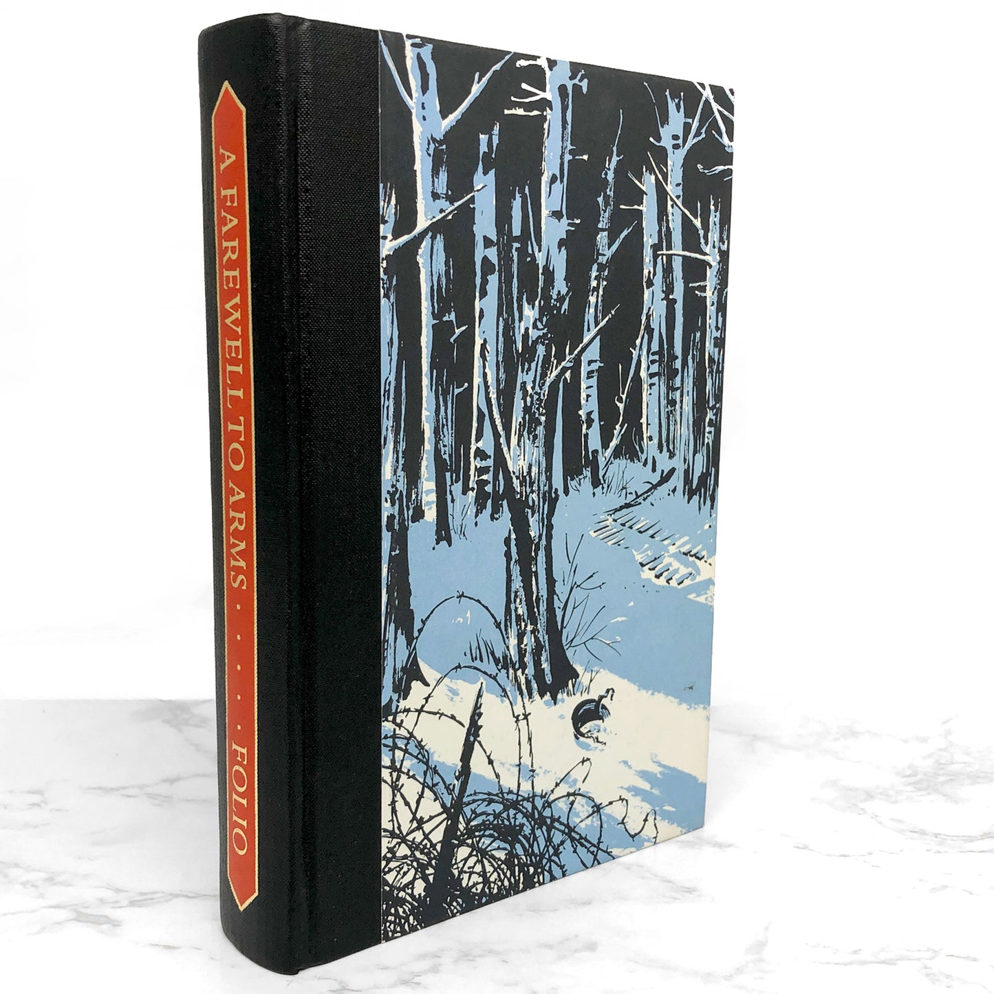 A Farewell to Arms by Ernest Hemingway [THE FOLIO SOCIETY] 1999 • Rare U.K. Illustrated Edition