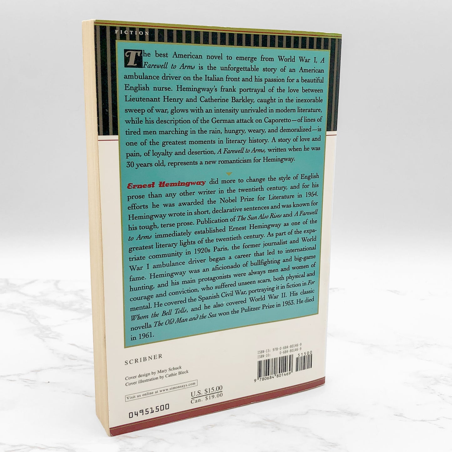 A Farewell to Arms by Ernest Hemingway [TRADE PAPERBACK] 2003 • Scribner