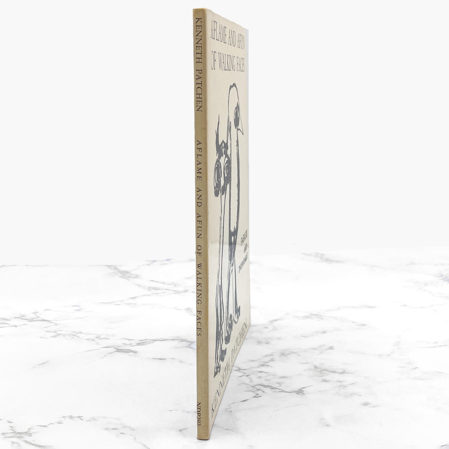 Aflame and Afun of Walking Faces: Fables & Drawings by Kenneth Patchen [FIRST EDITION PAPERBACK] 1970 • New Directions